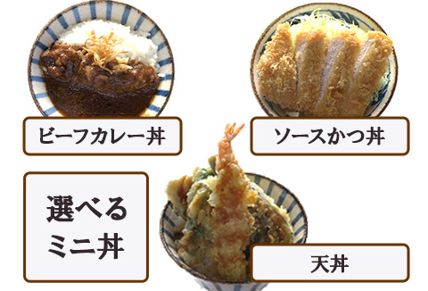 選べるミニ丼